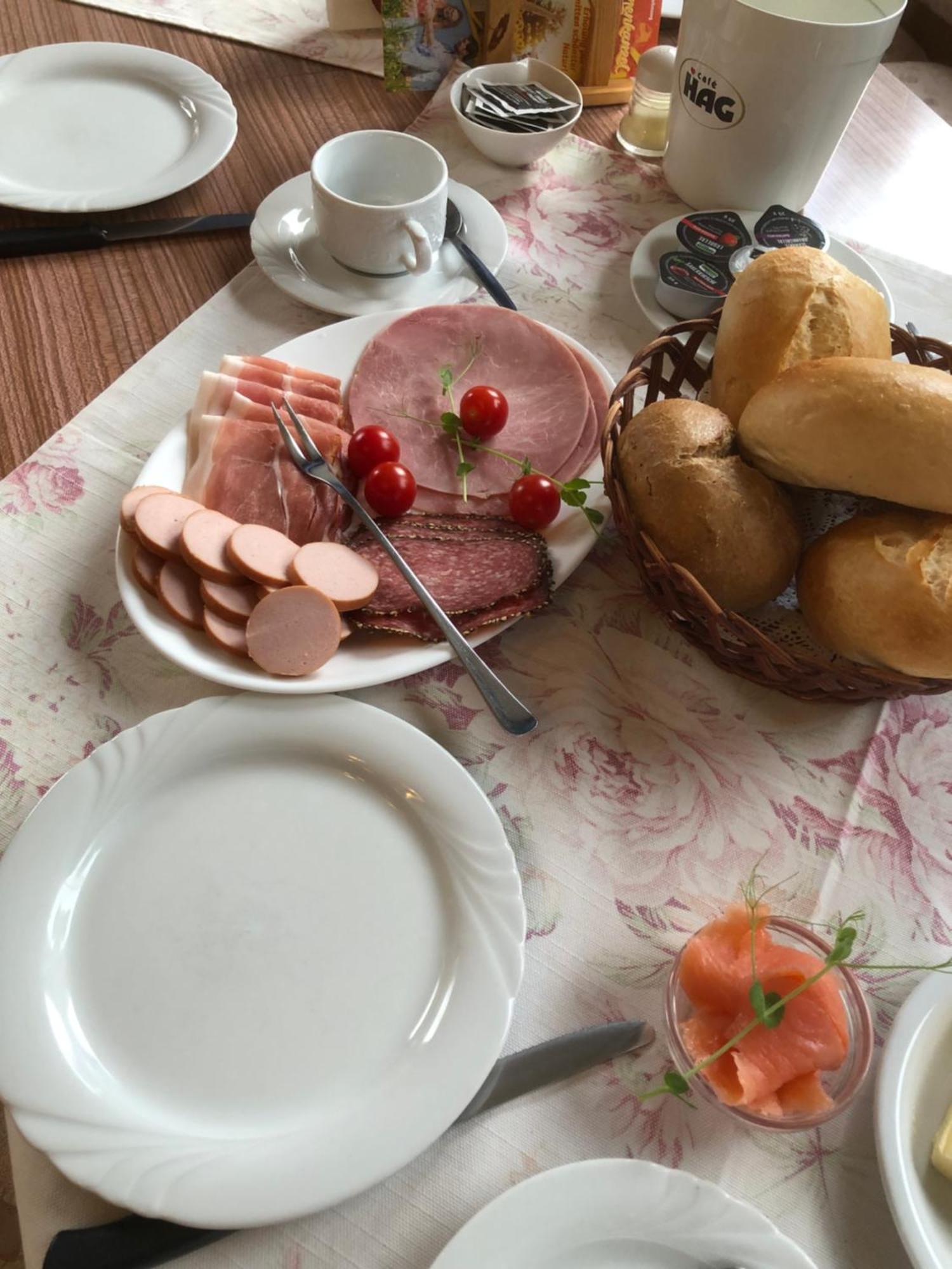 Cafe Pension Sonnenkanzel Staatsbad Brückenau Exteriér fotografie